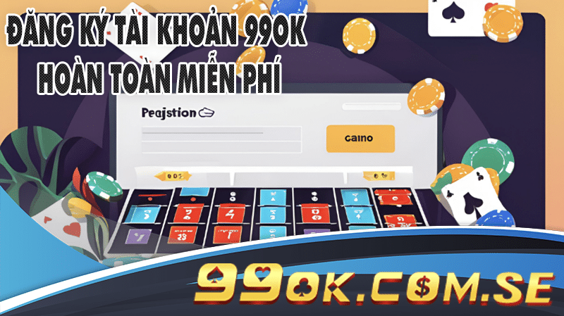 Đăng ký tài khoản 99OK hoàn toàn miễn phí